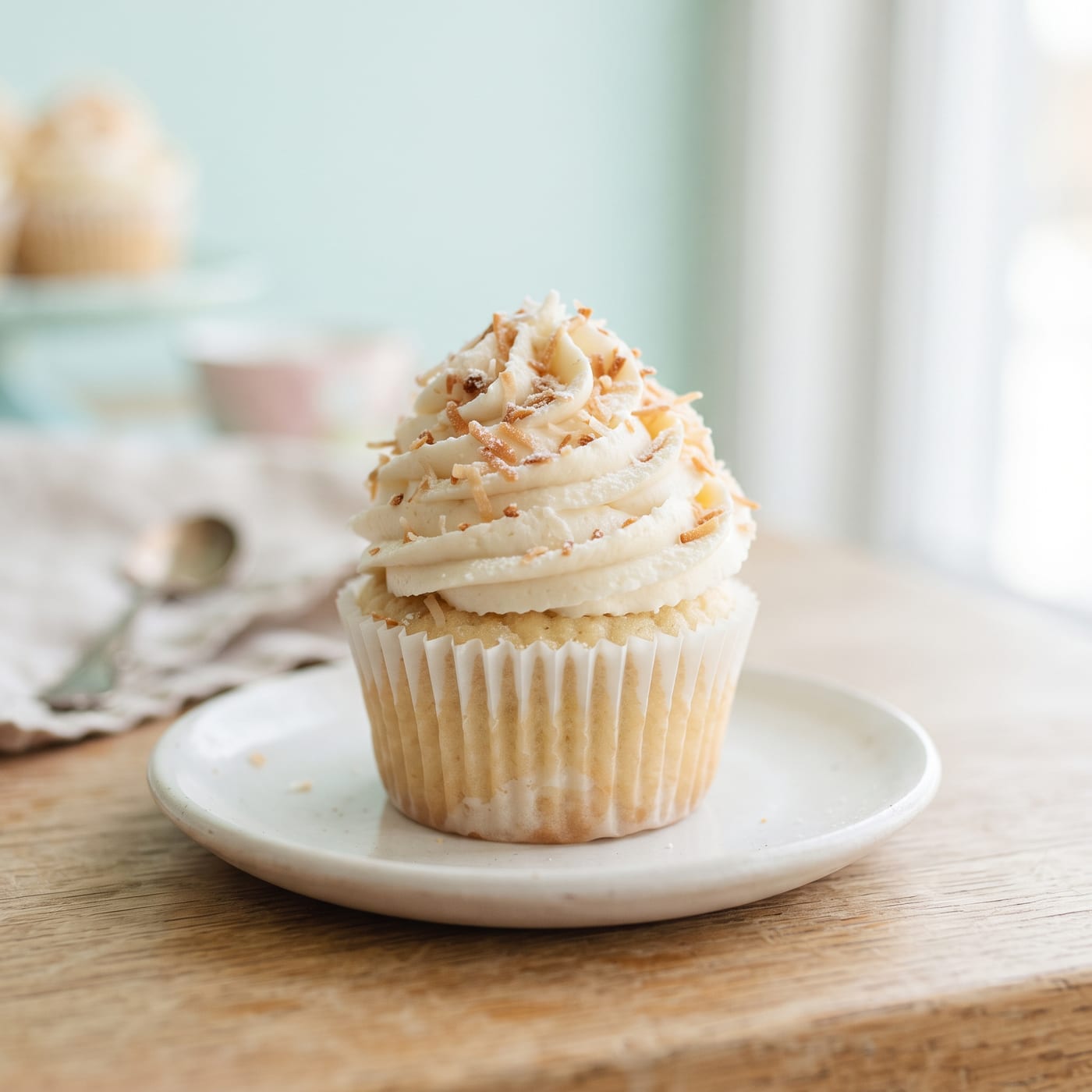 Keto Coconut Dream Cupcakes