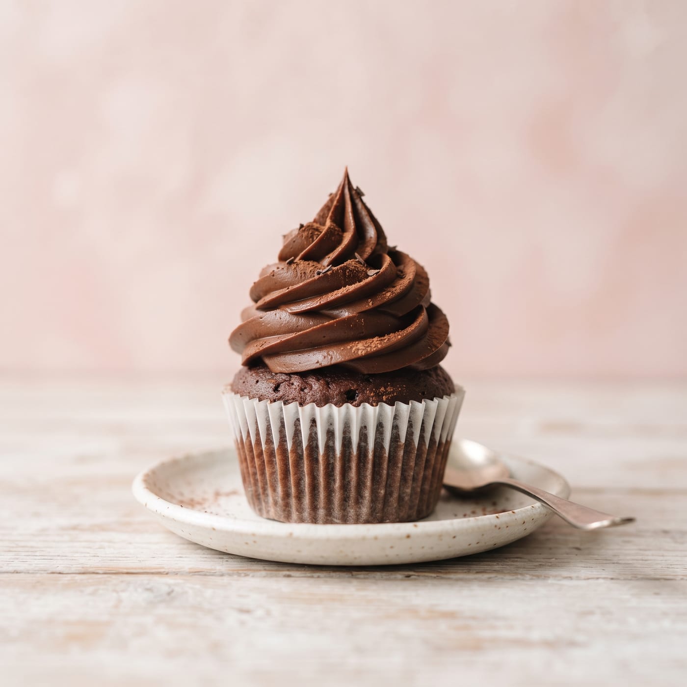 Nut-Free Chocolate Fudge Swirl Cupcakes