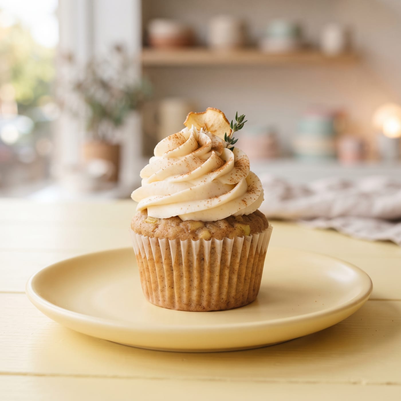 Vegan Apple Spice Cupcakes