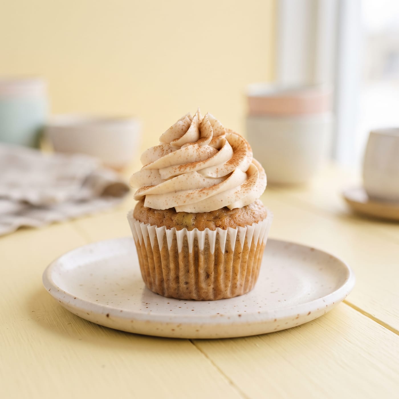 Vegan Banana Bread Cupcakes