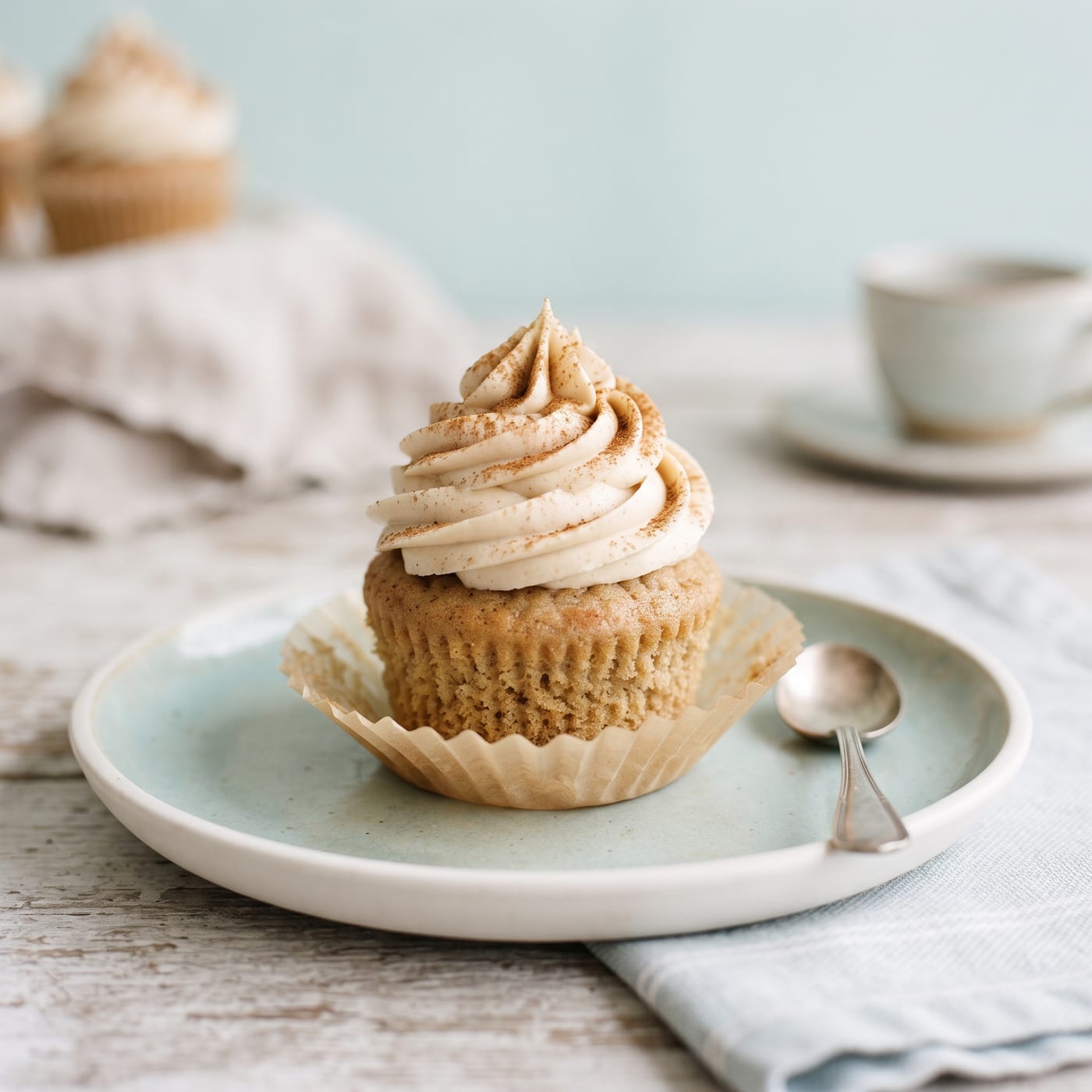 Vegan Chai Latte Cupcakes