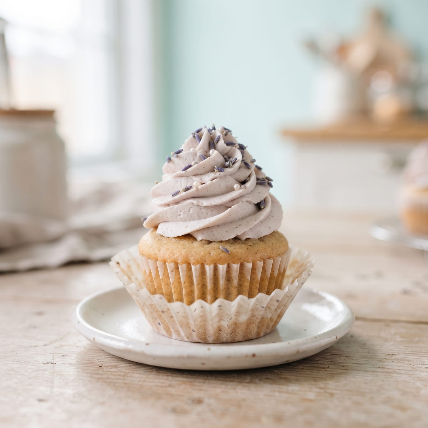 Vegan Earl Grey Tea Cupcakes