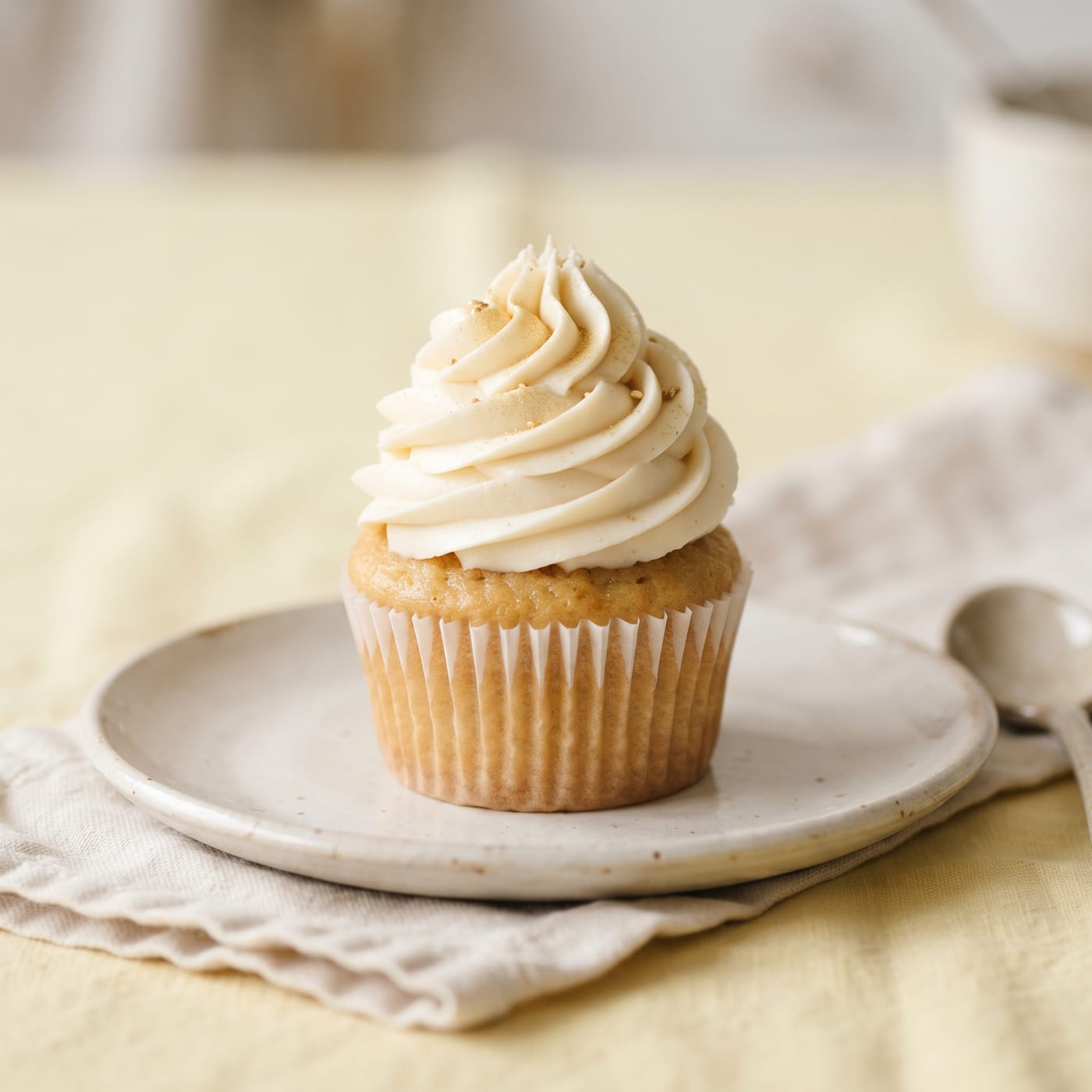 Vegan Honey-Style Agave Cupcakes