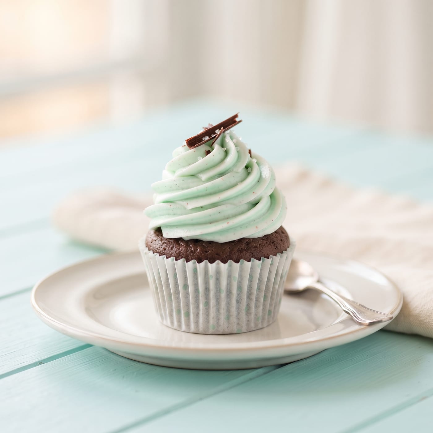 Vegan Mint Chocolate Cupcakes