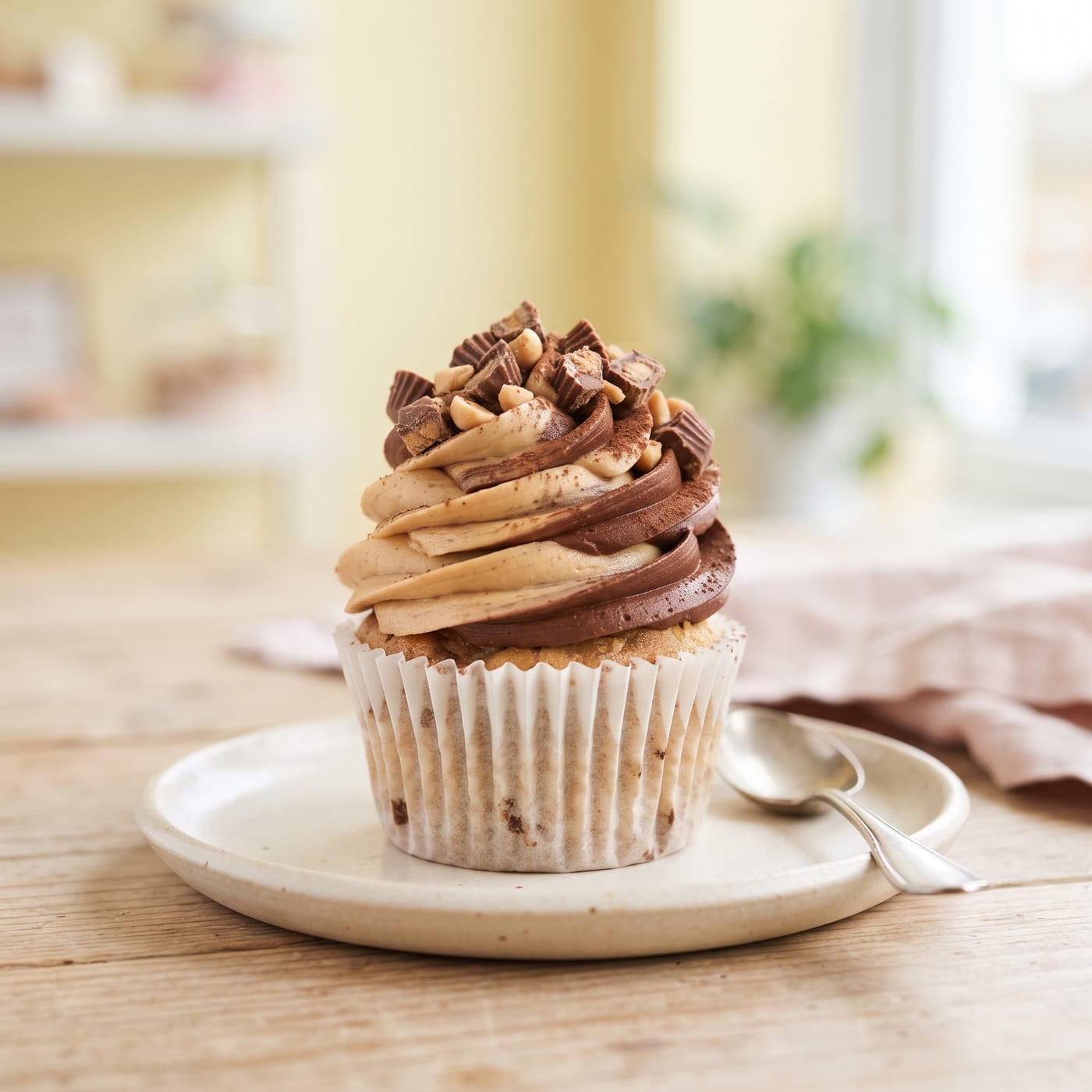 Vegan Peanut Butter Cup Cupcakes