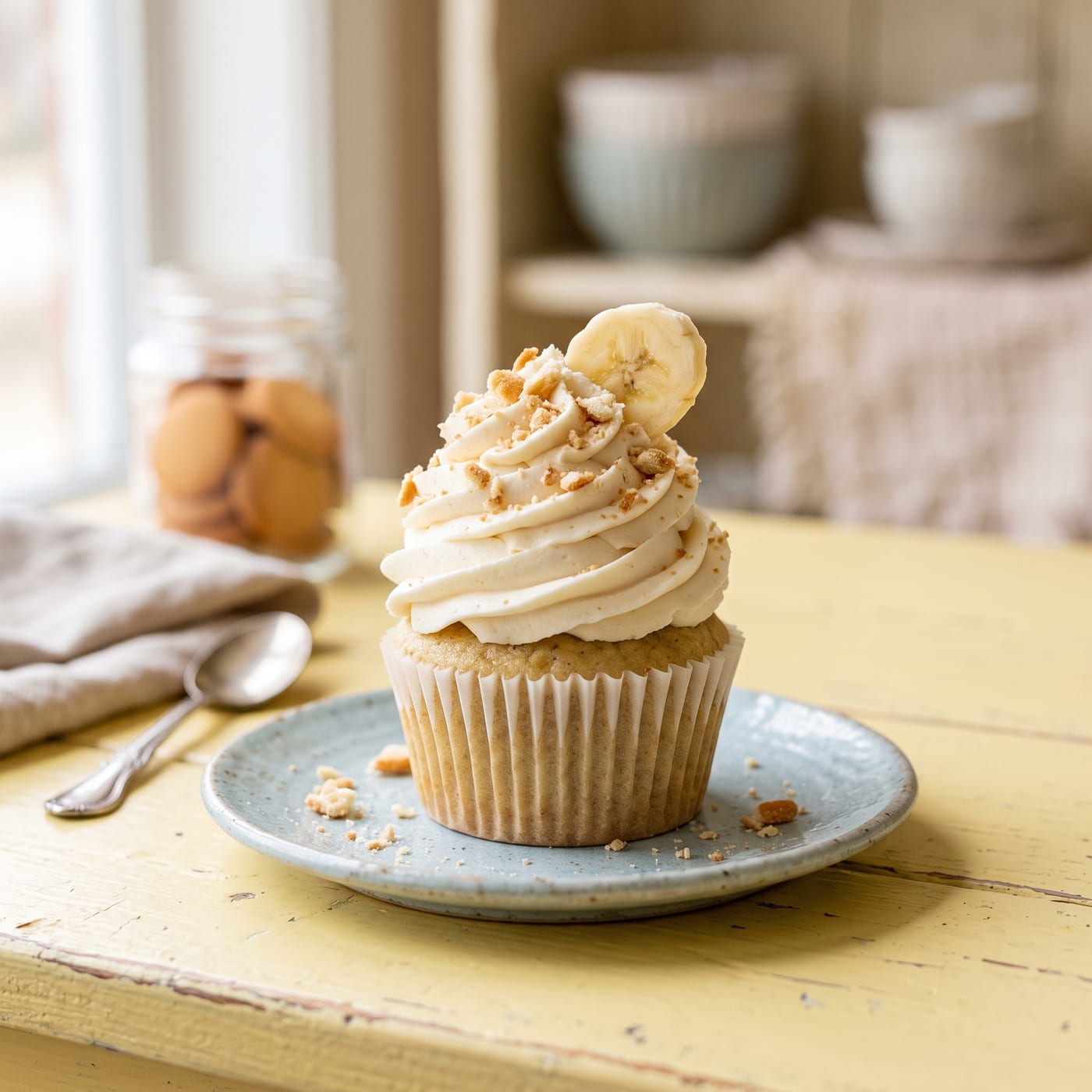 Banana Pudding Cupcakes