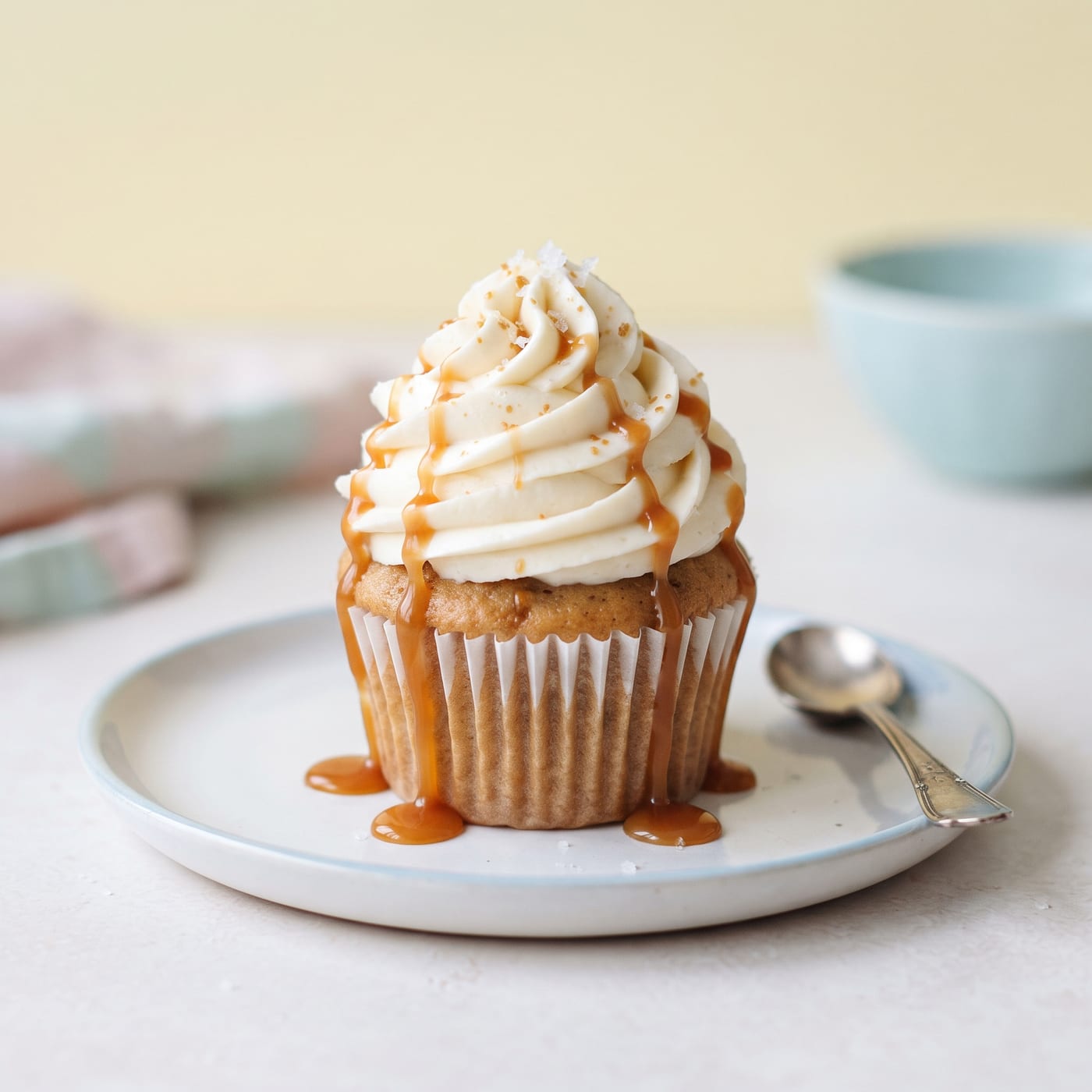 Caramel Apple Fair Cupcakes