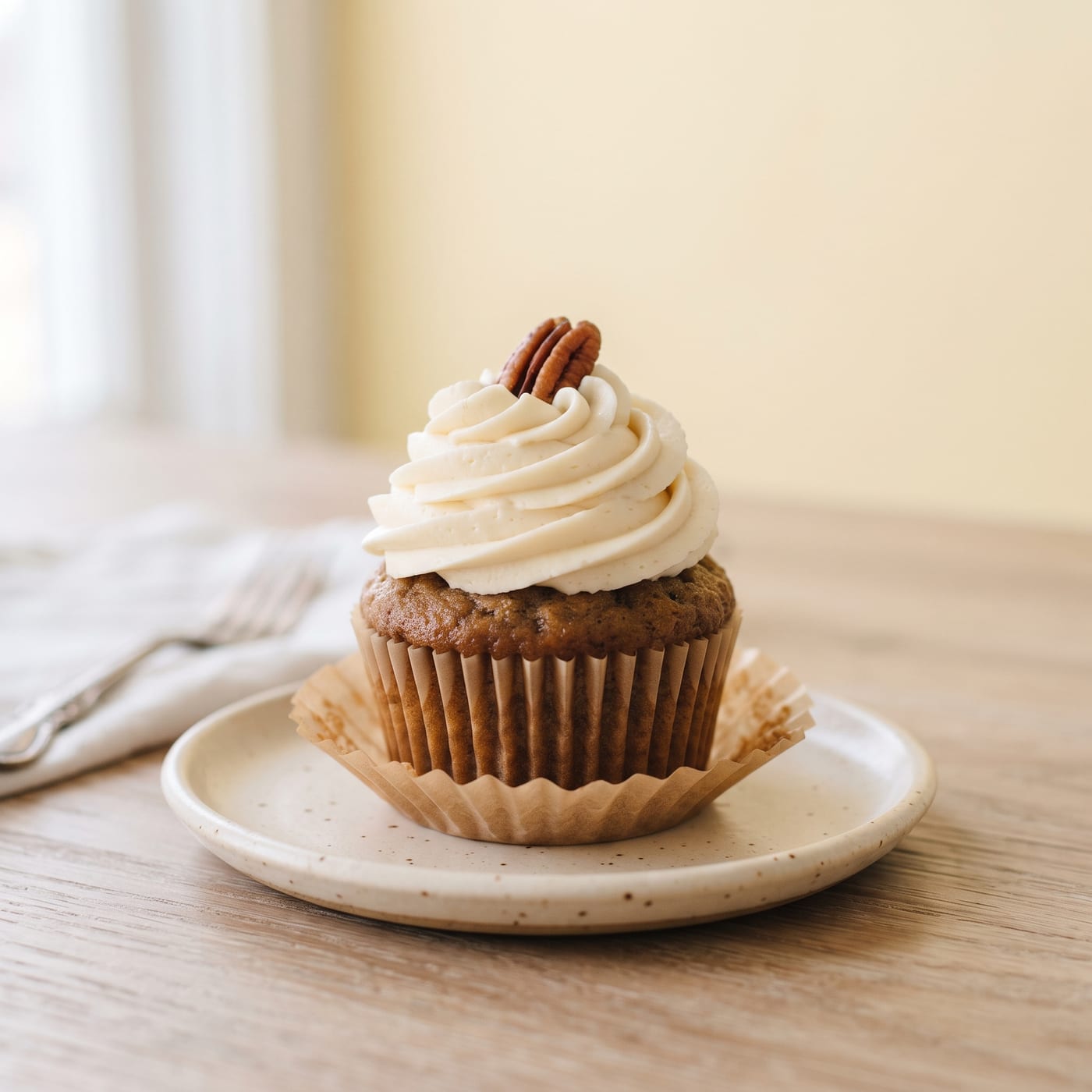 Keto Banana Bread Cupcakes