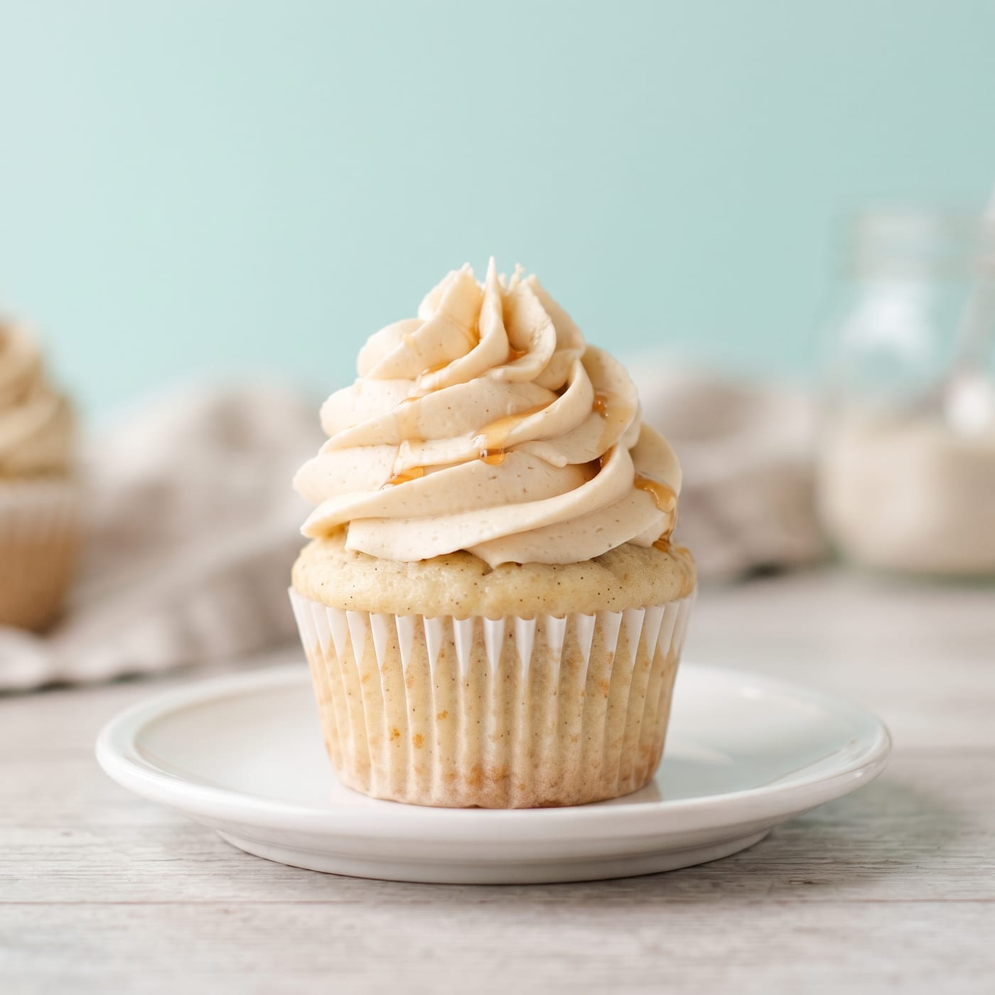 Maple Vanilla Cupcakes